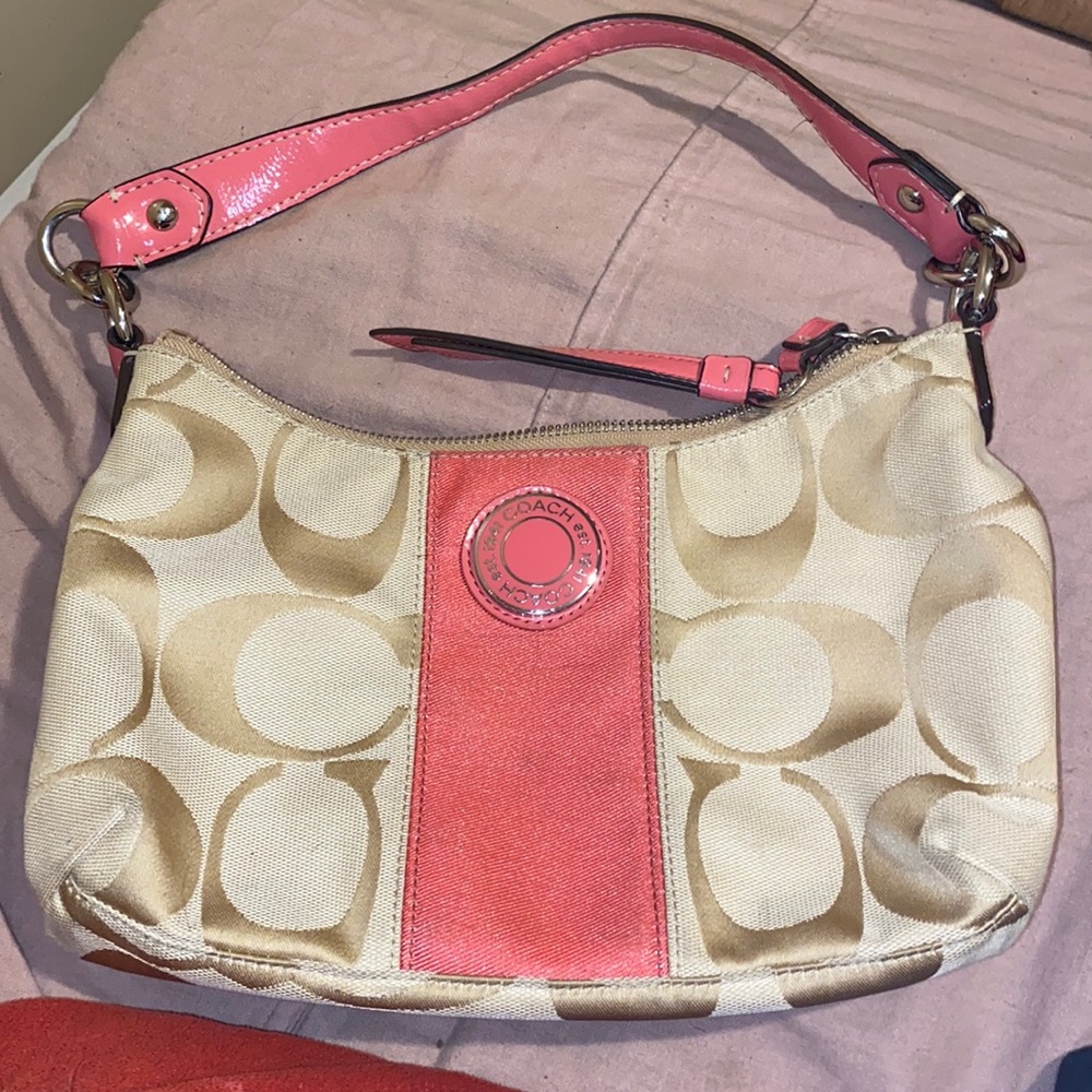 Vintage Y2K Signature Coach Bag